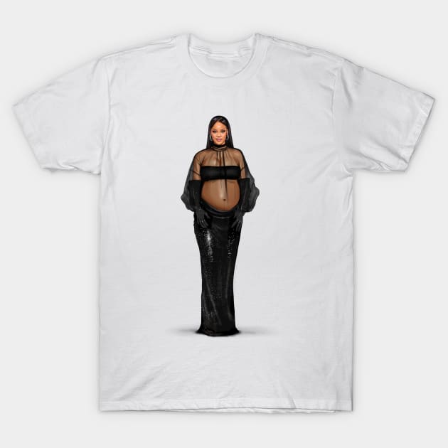 Rihanna T-Shirt by PrintPrayLove